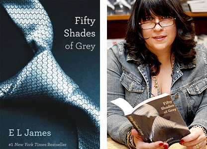 EL James’s erotic novel Fifty Shades of Grey